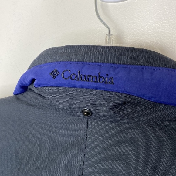 COLUMBIA Woman’s Interchange Jacket Blue / Charcoal size M - Picture 4 of 16